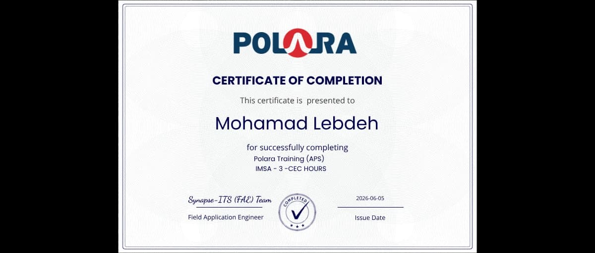 Polara Training (APS)