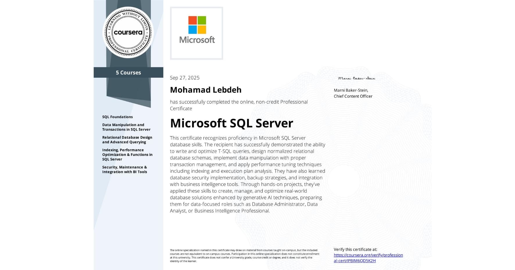 Microsoft SQL Server